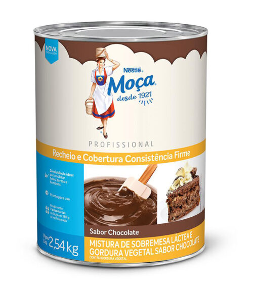 BASE PARA RECHEIO E COBERTURA CHOCOLATE NESTLÉ - 2.54KG