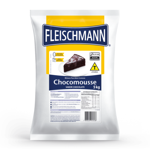 MISTURA PARA BOLO CHOCOMOUSSE FLEISCHMANN - 5KG
