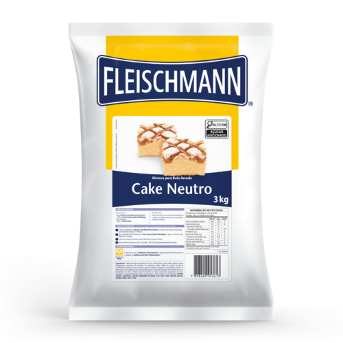 MISTURA PARA CAKE NEUTRO FLEISCHMANN - 3KG