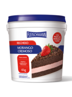 RECHEIO MORANGO CREMOSO FLEISCHMANN - 4KG